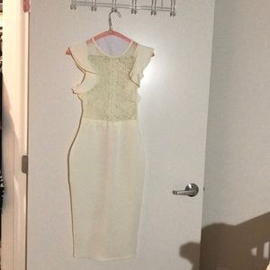 White Pencil Dress